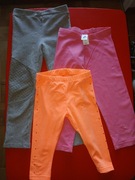 Getry legginsy dziewczęce 3 pary (roz.122-134)