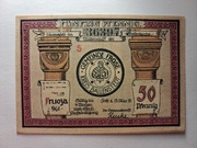 notgeld Frose, pieniądz zastępczy, 50 Pf, 15 März 1921