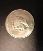 10 dolarów Liberia Kennedy 2000r