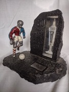 Rzeźba piłkarza GKS Urania Ruda Śląska