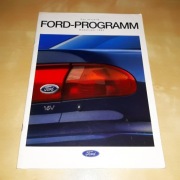 Prospekt Ford Scorpio, Mondeo, Fiesta, Probe,... 1993