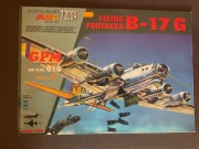 Boeing B-17G Flying Fortress, Model Kartonowy  1:33 
