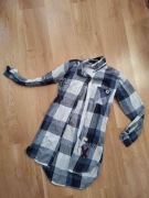 Koszula w kratę Reserved S wild & free niebieska