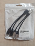 2x Adapter OTG Lightning do 2x USB iPhone iPad Zestaw