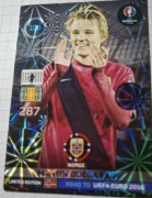 Karta piłkarska Martin Odegard UEFA Euro 2016 Limited Edition 
