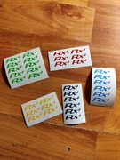 Naklejki na sygnalizatory FOX RX!!!