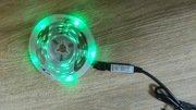 Kontroler Sterownik manualny LED 5V i 5V - 24V do LED RGB