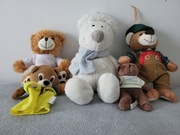 Zestaw 5 pluszaków 