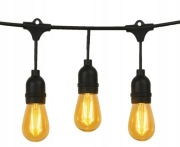 Girlanda ogrodowa świetlna na żarówki 10m 230V