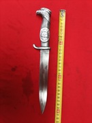 3) Bagnecik, nóż z metalową rękojeścią 