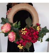 Wianek na drzwi ścianę