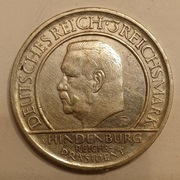 Weimar 3 marki 1929 r. F - srebro 