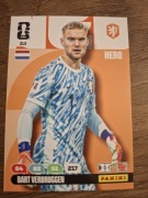 PANINI WORLD CUP 2026 CORE HERO 313 BART VERBRUGGEN HOLANDIA