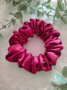 Gumka do włosów typu Scrunchies Bordo Slim 