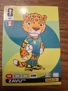 PANINI FIFA WORLD CUP 2026 karta piłkarska RARE Official Mascot 627 ZAVU