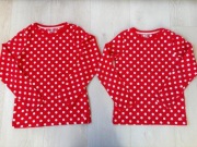 2 bluzki Joules rodzeństwo siostry 134/140 9-10 146/152 11/12 kropki 