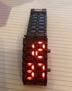 Zegarek cyfrowy - lawa LED dla dziecka/dorosłego