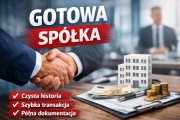 Sprzedam spółkę – czysta, bez zadłużeń, gotowa do działalności