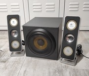 zestaw kolumn 2.1 subwoofer RENKFORCE SM-311A LOGITECH do komputera