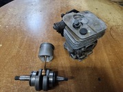 Silnik kompletny tłok cylinder wał husqvarna 445 450 44mm