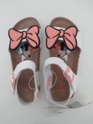 nowe Reserved 34 rzepy sandały z Myszka Minnie Disney kokardki sandałki