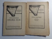 EPOS BABILOŃSKIE. EPOS EGIPSKIE Tom 1/2 1909
