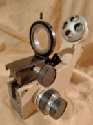 PZO Studar mikroskop statyw rewolwer blok makro mikro uchwyt kondensora