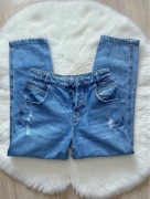 Spodnie jeansy straight rozmiar 34 XS jak nowe stan idealny sinsay