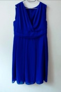 Sukienka niebieska roz.xl /xxl wymiary opis