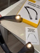 Lampka do czytania na szyję Glocusent LED USB wielostopniowa