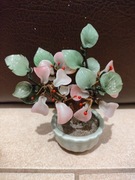 Bonsai drzewko szkło ceramika dekoracja!