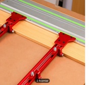 Przykładnice metryczne do szyn Makita, Festool