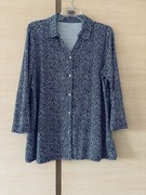 Bluzka damska rękaw podpinany 3/4 rozm 48