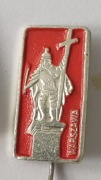 Przypinka PRL Warszawa 