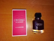 Givenchy L'Interdit Eau De Parfum EDP 80ml pusty flakon i pudełko
