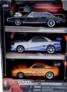 SIMBA FAST & FURIOUS Zestaw 3 aut Szybcy i Wściekli DODGE NISSAN TOYOTA