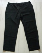 Eleganckie męskie lekkie spodnie RALPH LAUREN r. XXL W40 L30 czarne STRETCH