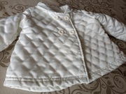 Płaszczyk  do chrztu dla dziewczynki rozm. 80