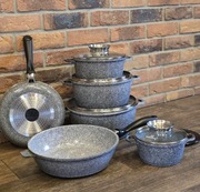 Garnki i patelnie marmur