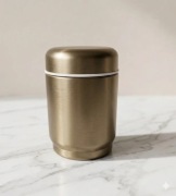 Urna stalowa metalowa dla psa na prochy zwierzęcia