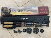 Kijki trekkingowe Glymnis Składane i odporne na wstrząsy