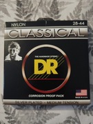 Struny do gitary klasycznej DR NSA 28-44 Silver Plated
