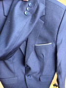 Garnitur chłopięcy 140 XL Komunia Granatowy 