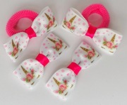 Zestaw do włosów komplet spinki spineczki frotki gumki unicorn jednorożec