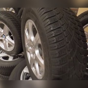 ORYGINALNE felgi AUDI Z OPONAMI ZIMOWYMI 17-18cali