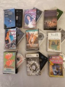 Zestaw kaset magnetofonowych