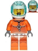 Lego Minifigures Space (cty1034) Astro Male Orange 