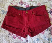 Spodenki bordowe roz 36 Primark