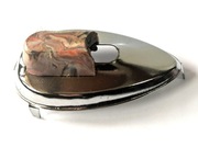 Osłona stacyjki WSK 125 chrom 3 blaszki 