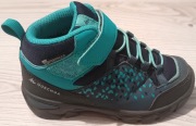 QUECHUA Wodoodporne buty turystyczne dla dzieci MH120 turkusów